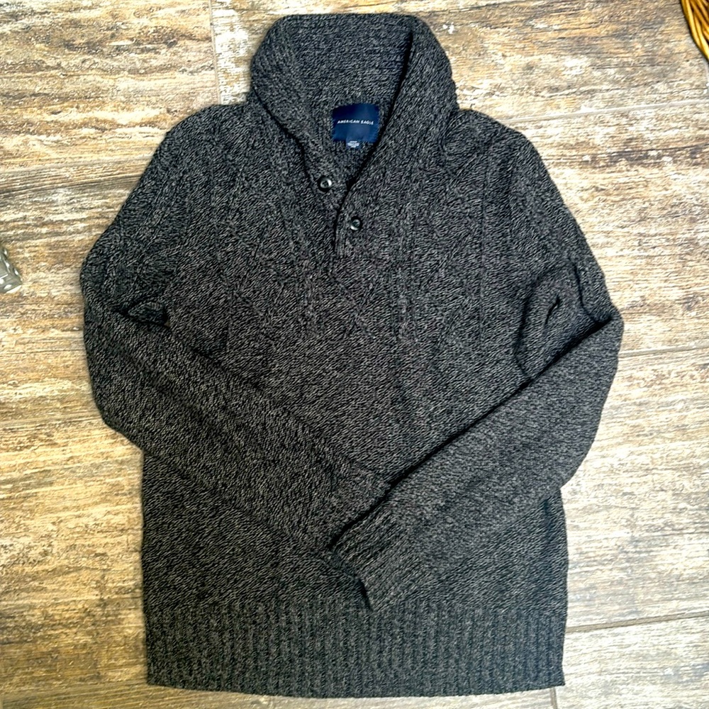 American Eagle collared sweater